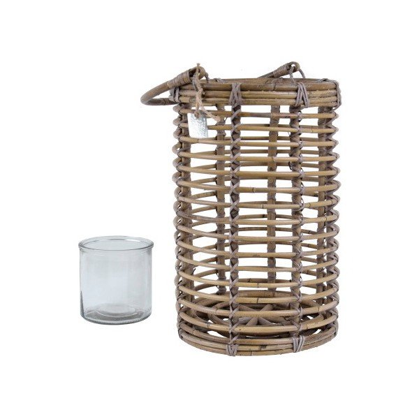 Rotangpalmas laterna Esschert Design Nature, augstums 39 cm-image-1
