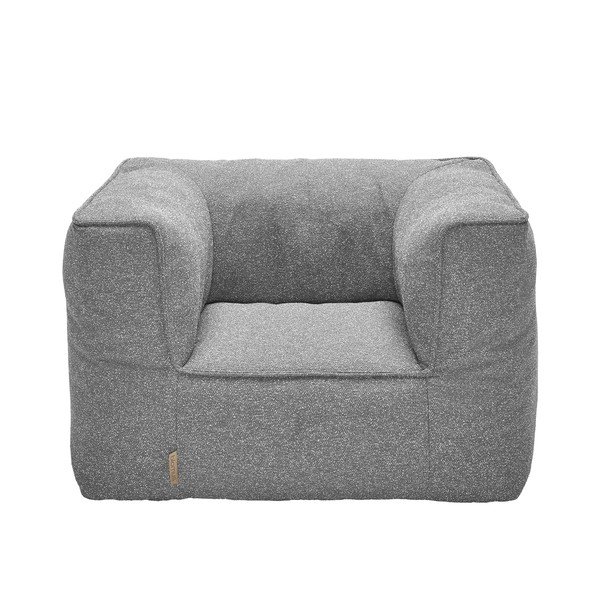 Pelēks polsterēts dārza atpūtas krēsls Grow – Blomus