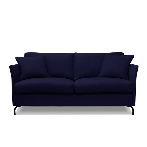 Tumši zils trīsvietīgs dīvāns Windsor & Co. Dīvāni Saturne