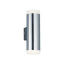 LED sienas lampa sudraba krāsā Ray – Trio