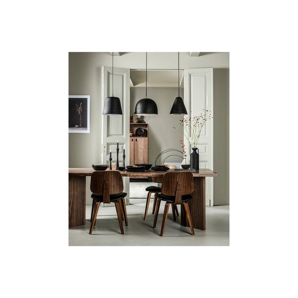 Melns/dabīga toņa pusdienu krēsls Classic – vtwonen-image-1