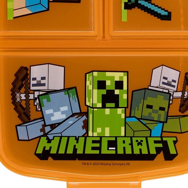 Oranža plastmasas bērnu pusdienu kārba Minecraft – STOR-image-4