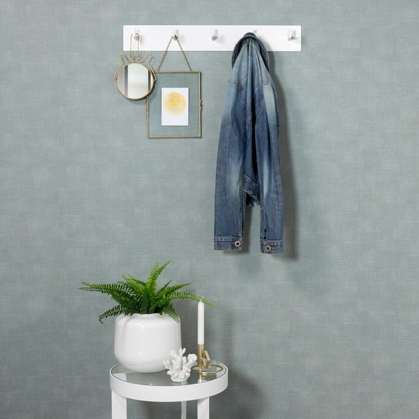 Balts metāla sienas pakaramais 70 cm Leatherman – Spinder Design-image-1