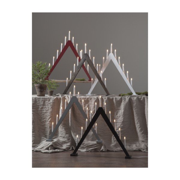 Balts Ziemassvētku LED svečturis Star Trading Trill-image-3