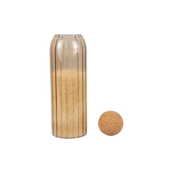 Brūns stikla trauks ar aizbāzni PT LIVING Gem, augstums 28,5 cm-image-2