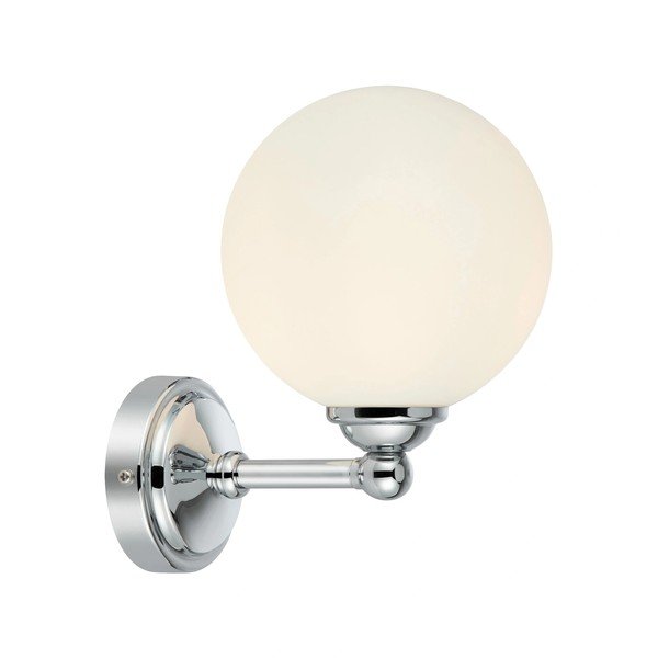 Balta/sudraba krāsas sienas lampa Tropea – Markslöjd