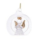 Stikla Ziemassvētku eglītes bumbiņa ø 6 cm Angel – Dakls