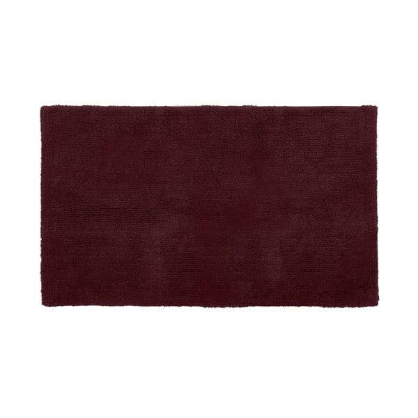 Bordo sarkans vannas istabas paklājs 100x60 cm Riva – Tiseco Home Studio