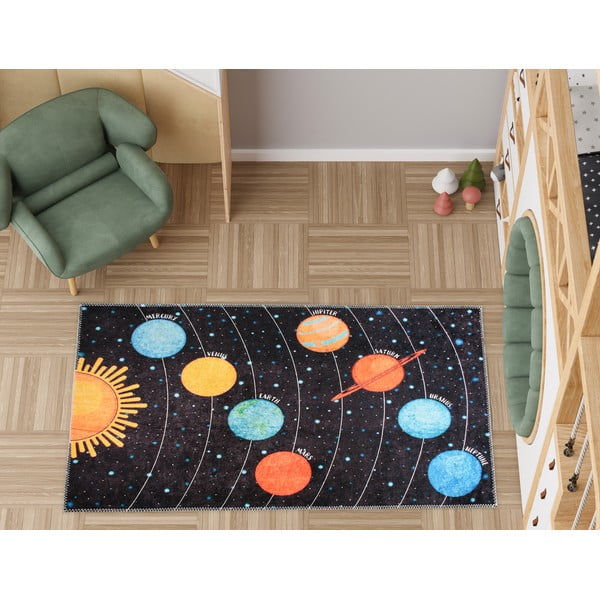 Mazgājams bērnu rotaļu paklājs 120x180 cm Solar System – Vitaus-image-1