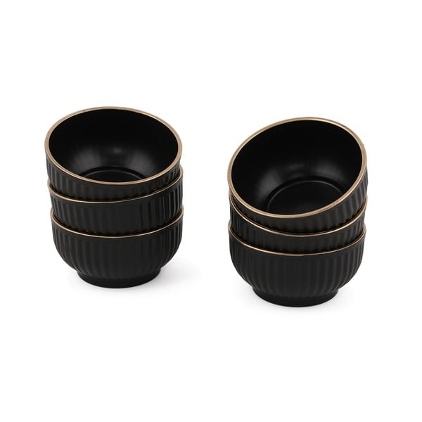 Melnas bļodiņas (6 gab.) 0.25 l – Hermia-image-2