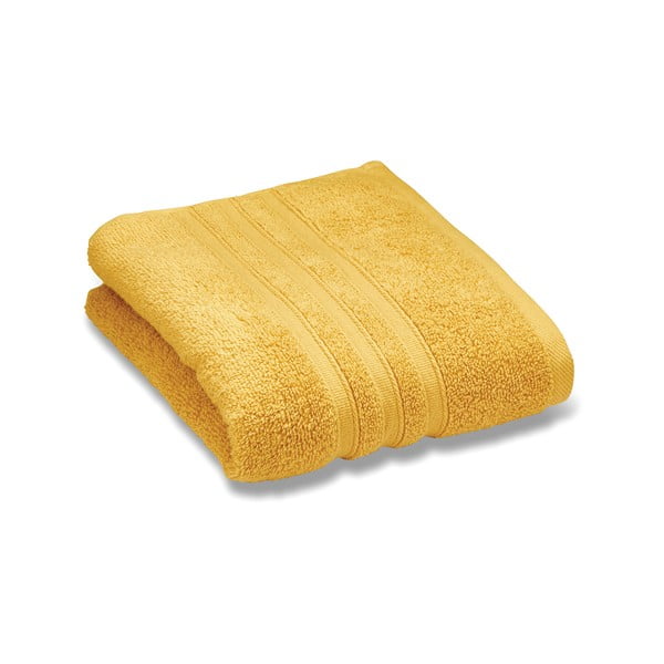 Dzeltens frotē kokvilnas dvielis 50x85 cm Zero Twist – Catherine Lansfield