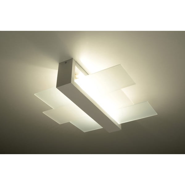 Balta griestu lampa Sollux Leda-image-4