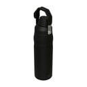 Melna nerūsējošā tērauda termopudele 700 ml IceFlow™ Bottle Fast Flow Black – Stanley