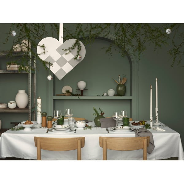 Balta porcelāna bļodiņa ar Ziemassvētku motīvu Hammershøi – Kähler Design-image-2