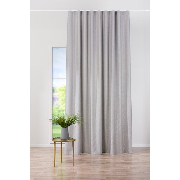 Gaiši pelēks aizkars 140x260 cm Nordic – Mendola Fabrics-image-2