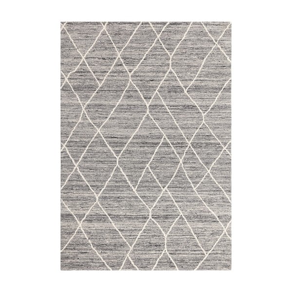 Pelēks vilnas paklājs 120x170 cm Noah – Asiatic Carpets