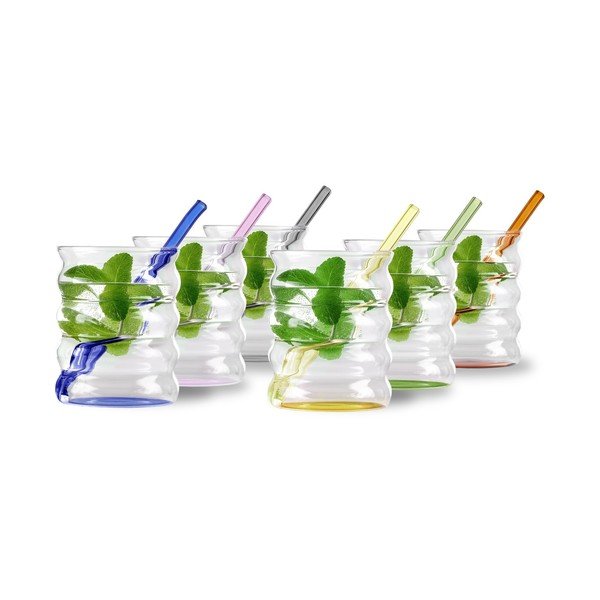 Glāzes (6 gab.) no borsilikāta stikla 350 ml Volo – Vialli Design