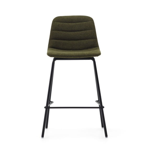 Tumši zaļi bāra krēsli (2 gab.) 92,5 cm Zunilda – Kave Home-image-2