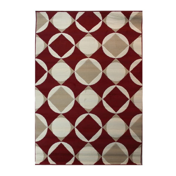 Sarkanais paklājs Flair paklāji Carnaby Element Red, 60 x 110 cm