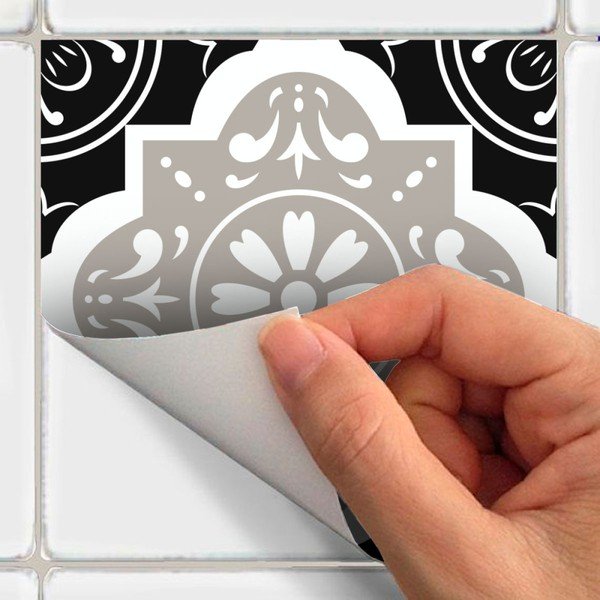 9 sienu uzlīmju komplekts Ambiance Cement Tiles Charltina, 10 x 10 cm-image-3