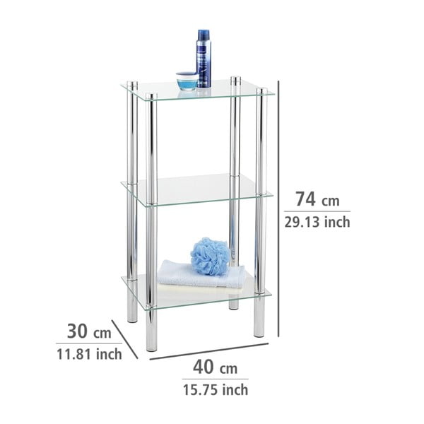 Plaukts ar 3 nodalījumiem Wenko Yago-image-1