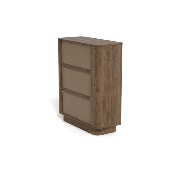 Tumša dabīga toņa kumode ar ozolkoka imitāciju 90x107x40 cm Atmore – Actona-image-4