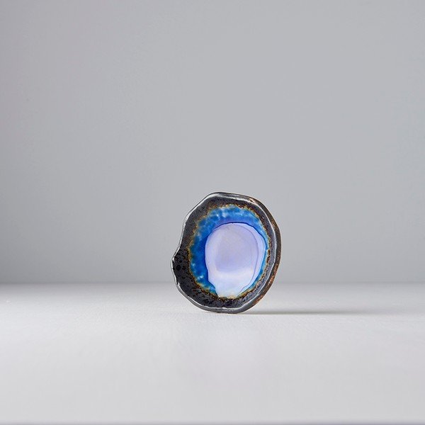 Zils keramikas šķīvis MIJ Cobalt, ø 9 cm-image-4