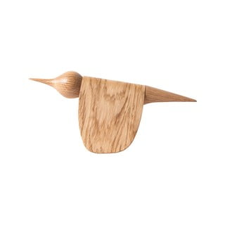 Statuete putna formā no ozolkoka Gazzda