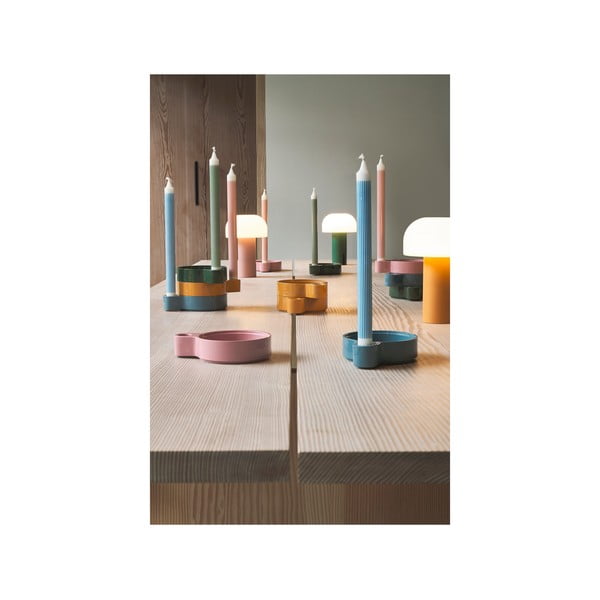 Balta/zaļa LED galda lampa (augstums 22,5 cm) Styles – Villa Collection-image-3