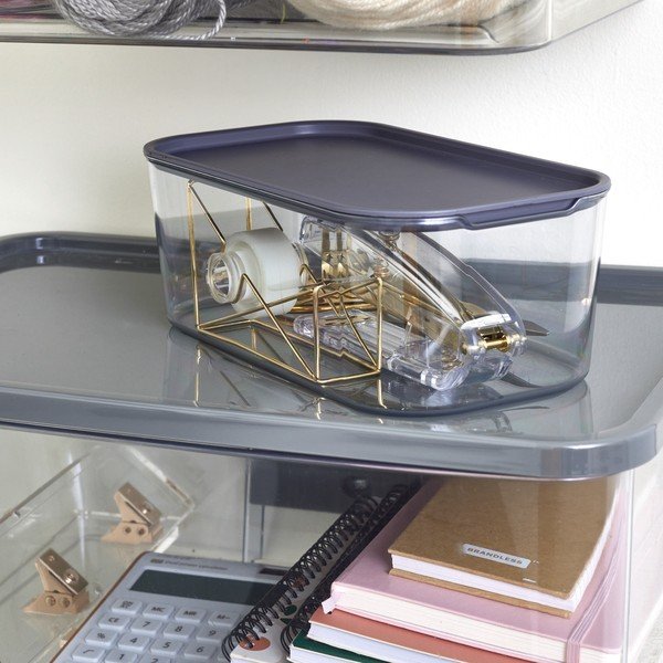 Uzglabāšanas kaste ar pārstrādātas plastmasas vāku iD Wallspace – iDesign-image-1