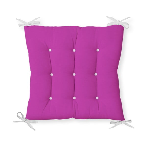 Sēdekļa spilvens ar kokvilnas maisījumu Minimalist Cushion Covers Lila, 40 x 40 cm