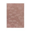Rozā vilnas paklājs Flair Rugs Gigi, 160 x 230 cm
