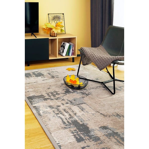 Brūns divpusējs paklājs Narma Nedrema, 100 x 160 cm-image-1