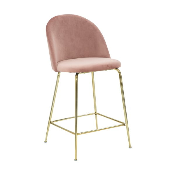 2 rozā Mauro Ferretti luksusa bāra krēslu komplekts