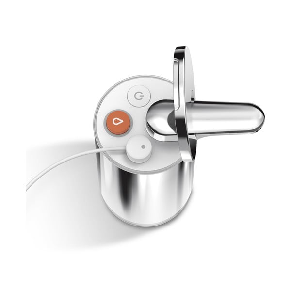 Automātiskais ziepju dozators sudraba krāsā no tērauda 266 ml – simplehuman-image-4