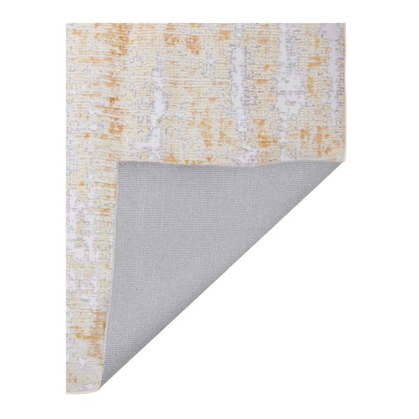Pelēki dzeltens paklājs Floorita Abstract, 120 x 180 cm-image-3