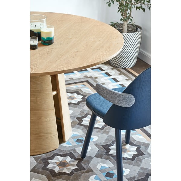 Dabīga toņa apaļš ēdamgalds ar ozolkoka imitāciju ø 137 cm Cep – Teulat-image-2