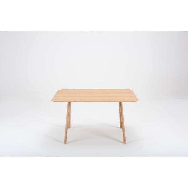 Ēdamgalds no ozolkoka Gazzda Ava, 140 x 90 cm-image-1