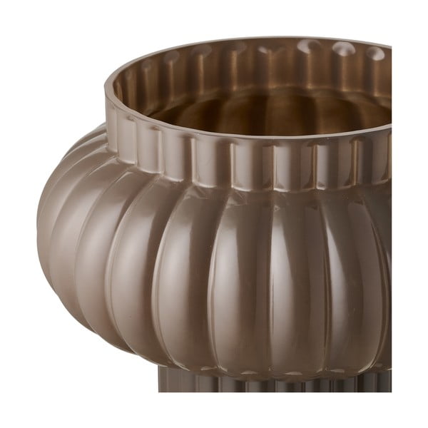 Brūna stikla vāze (augstums 27 cm) Celia – House Nordic-image-3