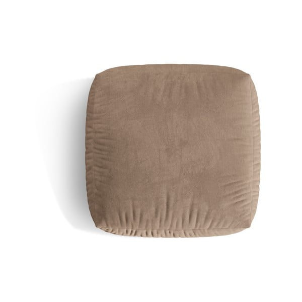 Gaiši brūns samta modulārais kāju soliņš Martina – Micadoni -image-2