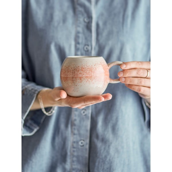 Oranža akmensmasas krūze 410 ml Paula – Bloomingville-image-1