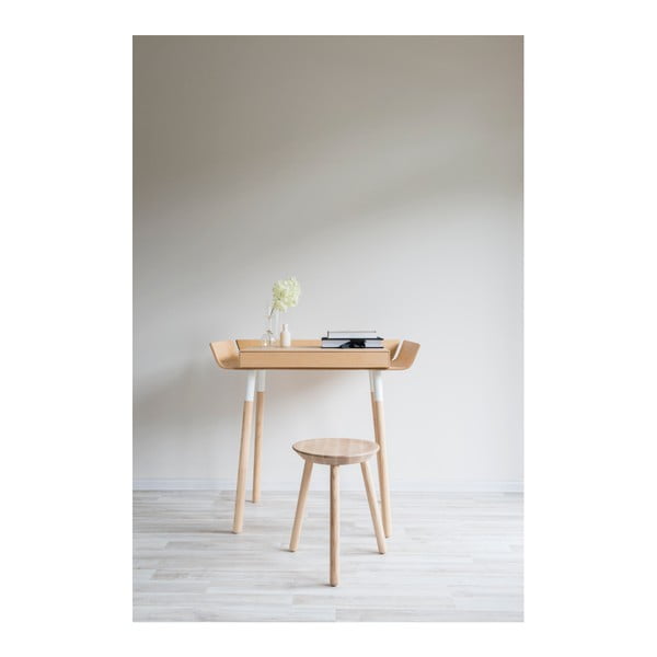 Dabīgā masīvkoka taburete EMKO Naïve-image-3