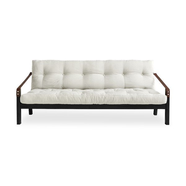 Izvelkamais dīvāns Karup Design Poetry Black/Creamy