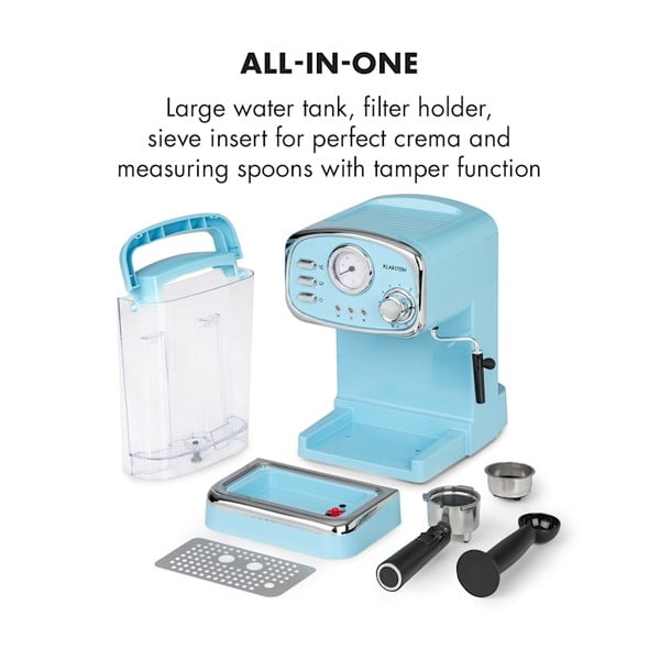 Kafijas automāts Klarstein Espressionata Gusto Blue-image-3