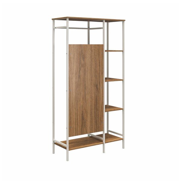 Skapis ar valriekstu koka imitāciju 95x180 cm Modine – Støraa-image-2