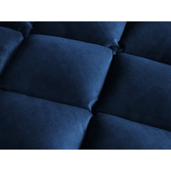 Tumši zils samta pufs Flandrin – Interieurs 86-image-1