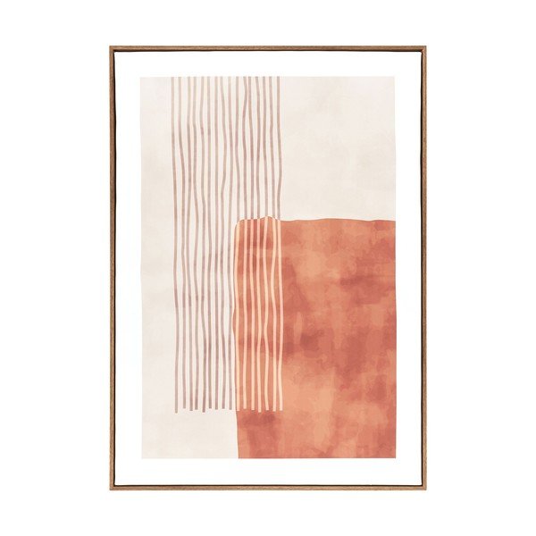 Drukāta glezna ar rāmi/uz audekla 50x70 cm Mina – House Nordic