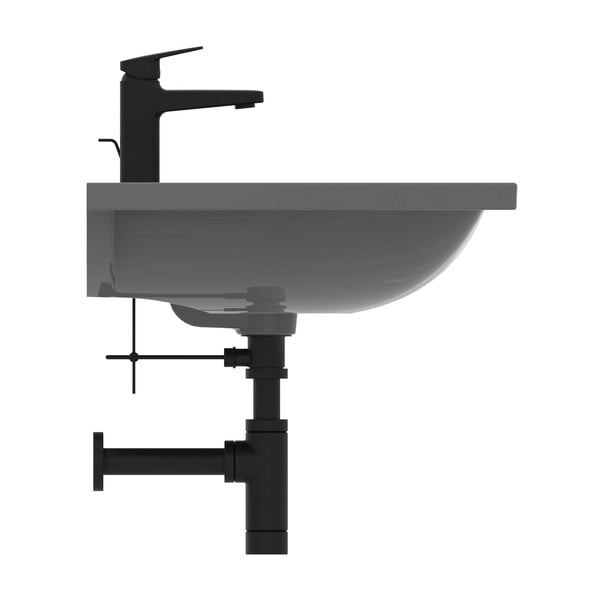 Melns jaucējkrāns izlietnei Ceraplan – Ideal Standard-image-4