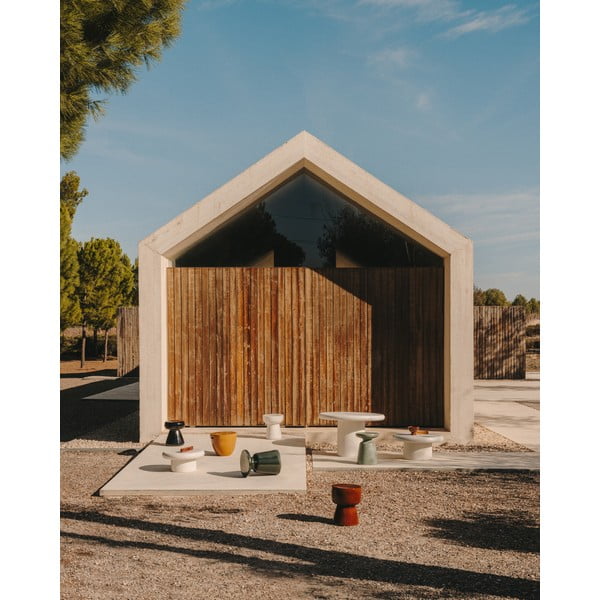 Keramikas apaļš dārza galdiņš ø 45 cm Mesquida – Kave Home-image-2