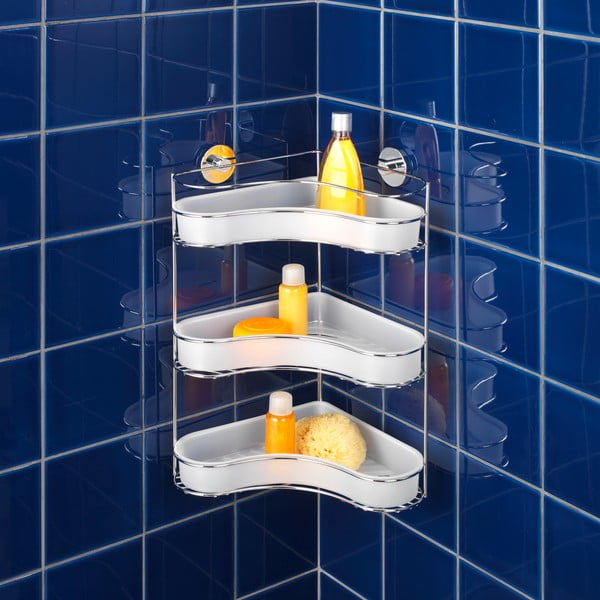 Pašturošs stūra plaukts Wenko Vacuum-Loc, slodze līdz 33 kg-image-1